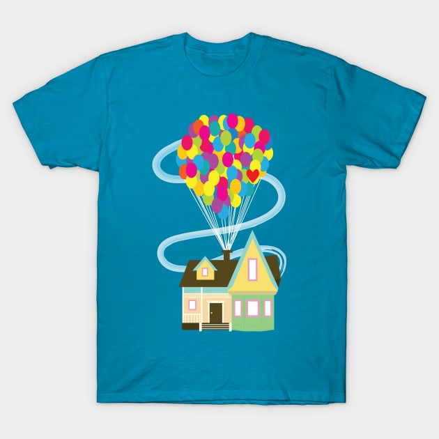 Up, Up and Away T-Shirt by jolieroberson